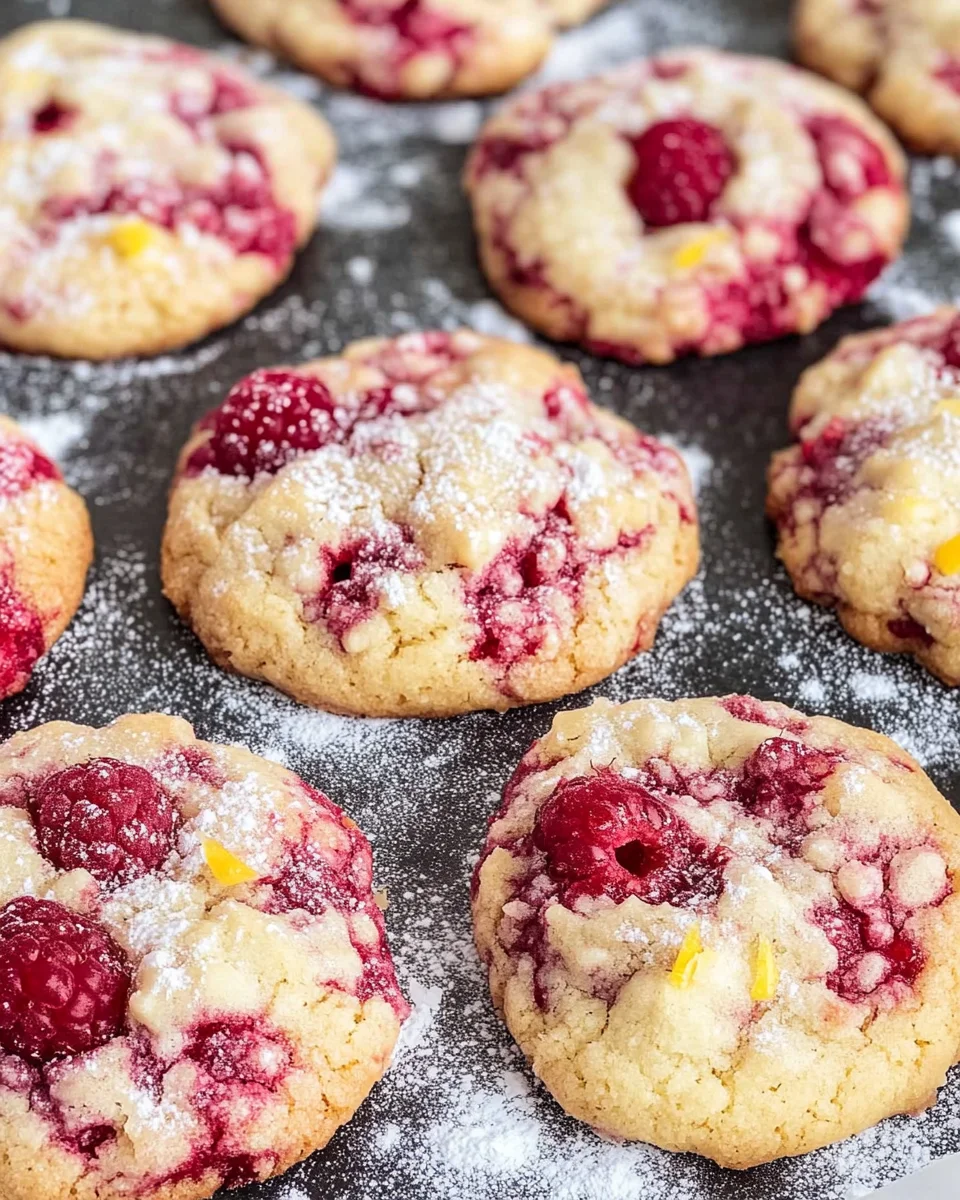 Raspberry Cookies