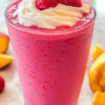 Raspberry Peach Smoothie