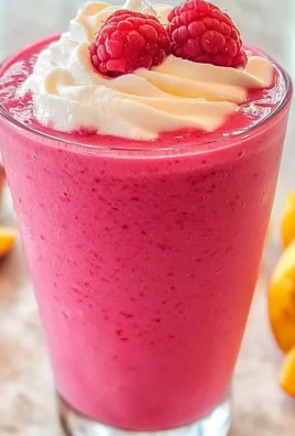 Raspberry Peach Smoothie