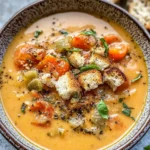 Roasted Tomato Basil Soup