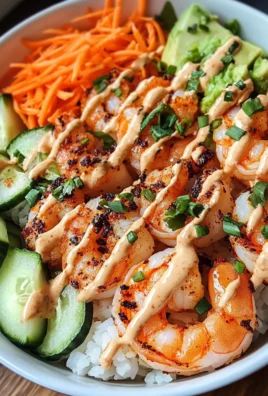 Shrimp Rice Bowls with Spicy Mayo