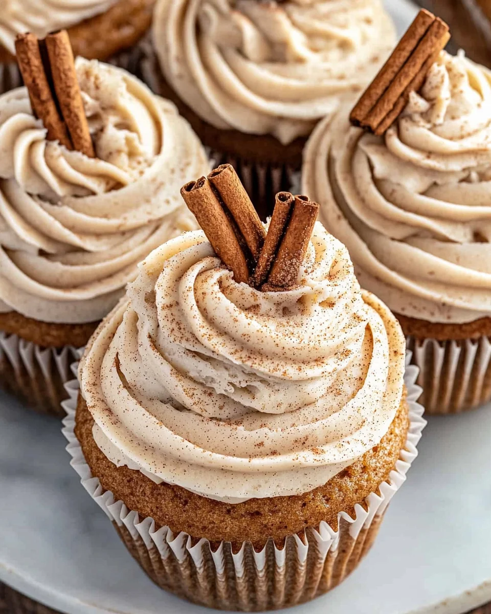 Spiced Chai Latte Cupcakes