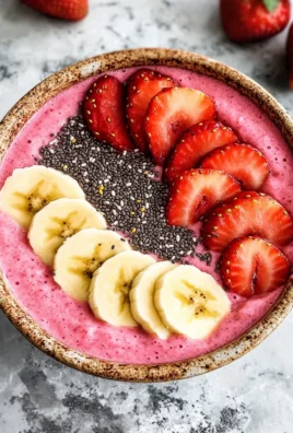 Strawberry Banana Smoothie Bowl
