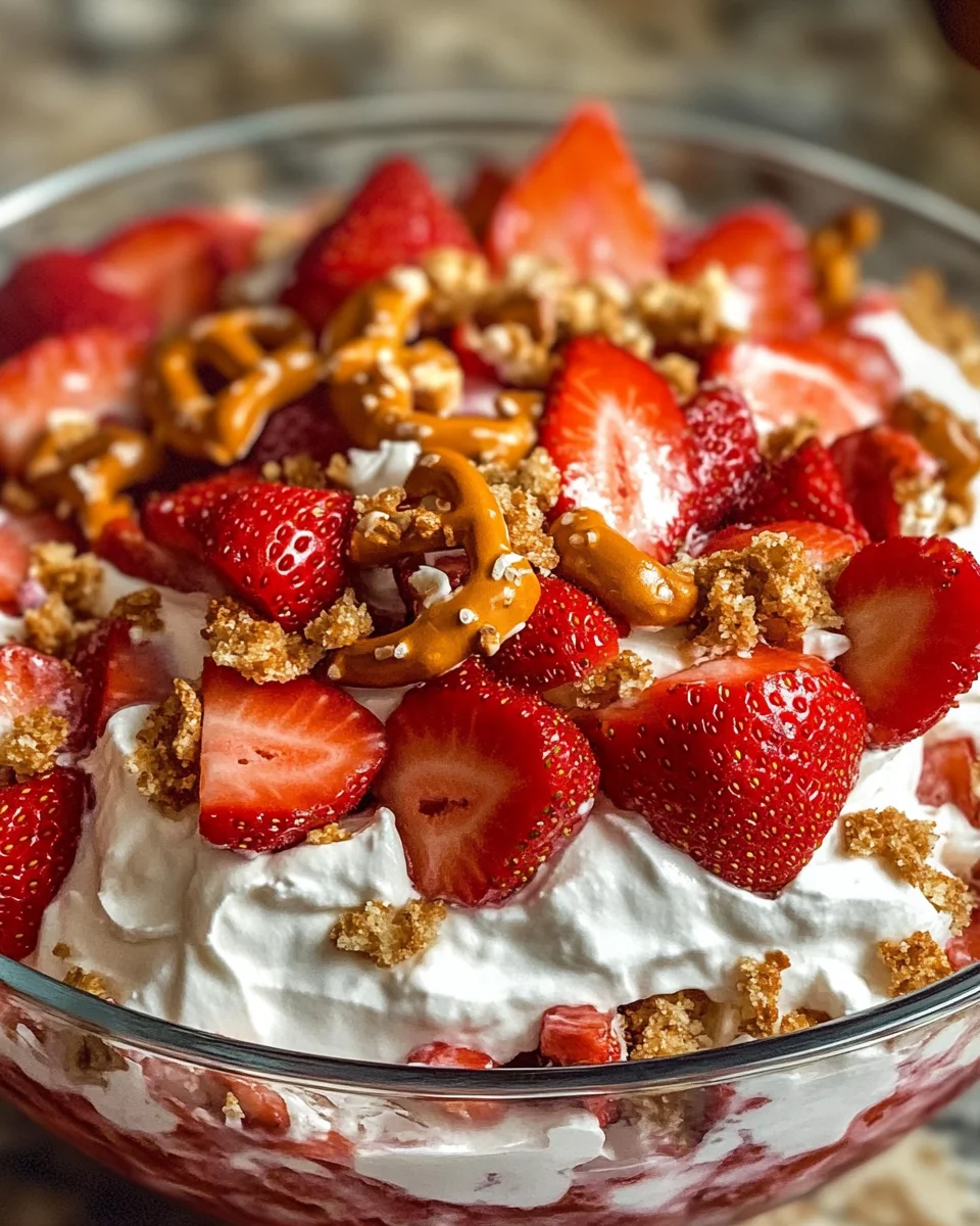 Strawberry Crackle Salad