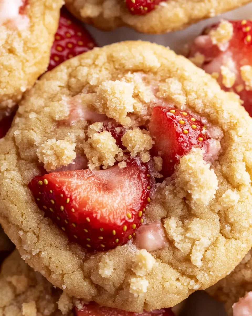 Strawberry Shortcake Cookies