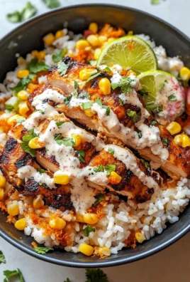Street Corn Chicken Rice Bowl