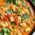 Thai Red Curry Noodle Soup
