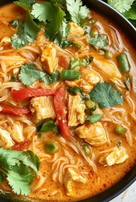 Thai Red Curry Noodle Soup