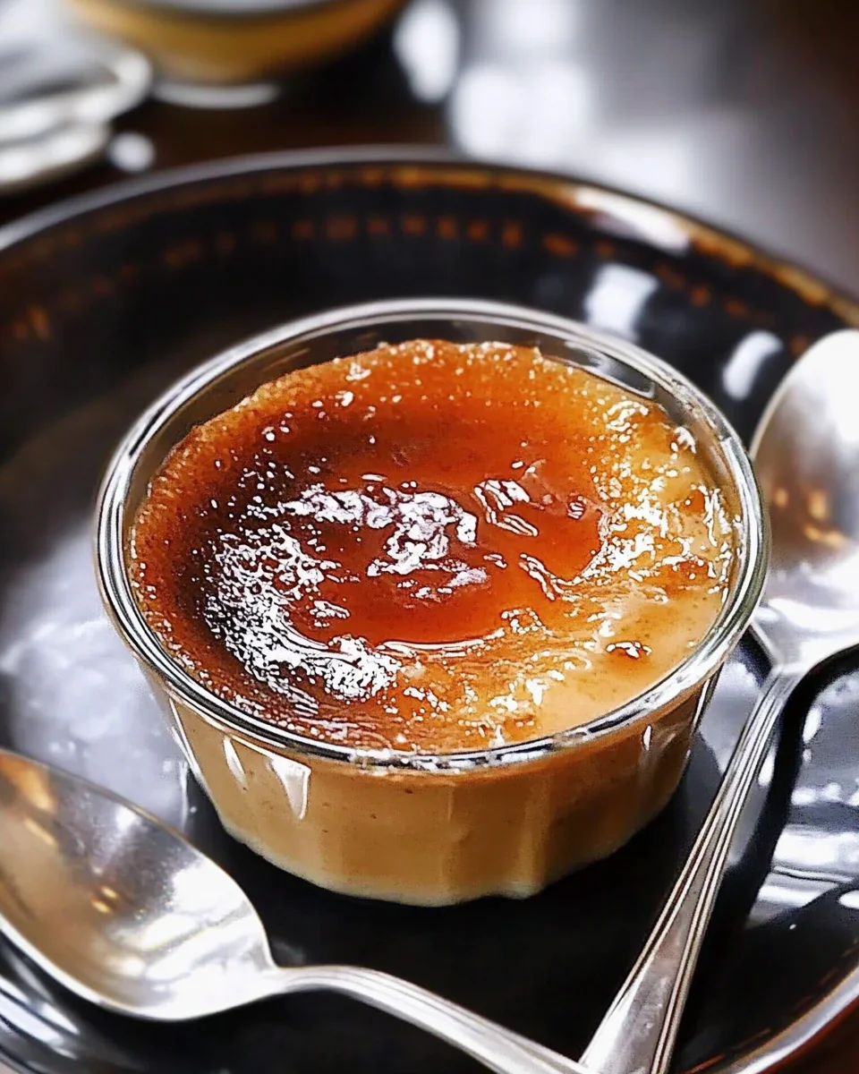 Thai Tea Creme Brulee