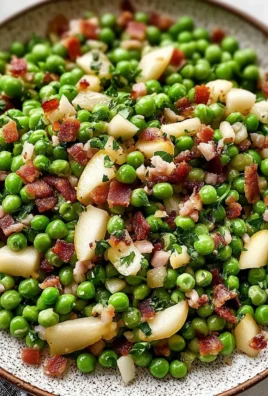 Thanksgiving Peas (with Pear and Pancetta)