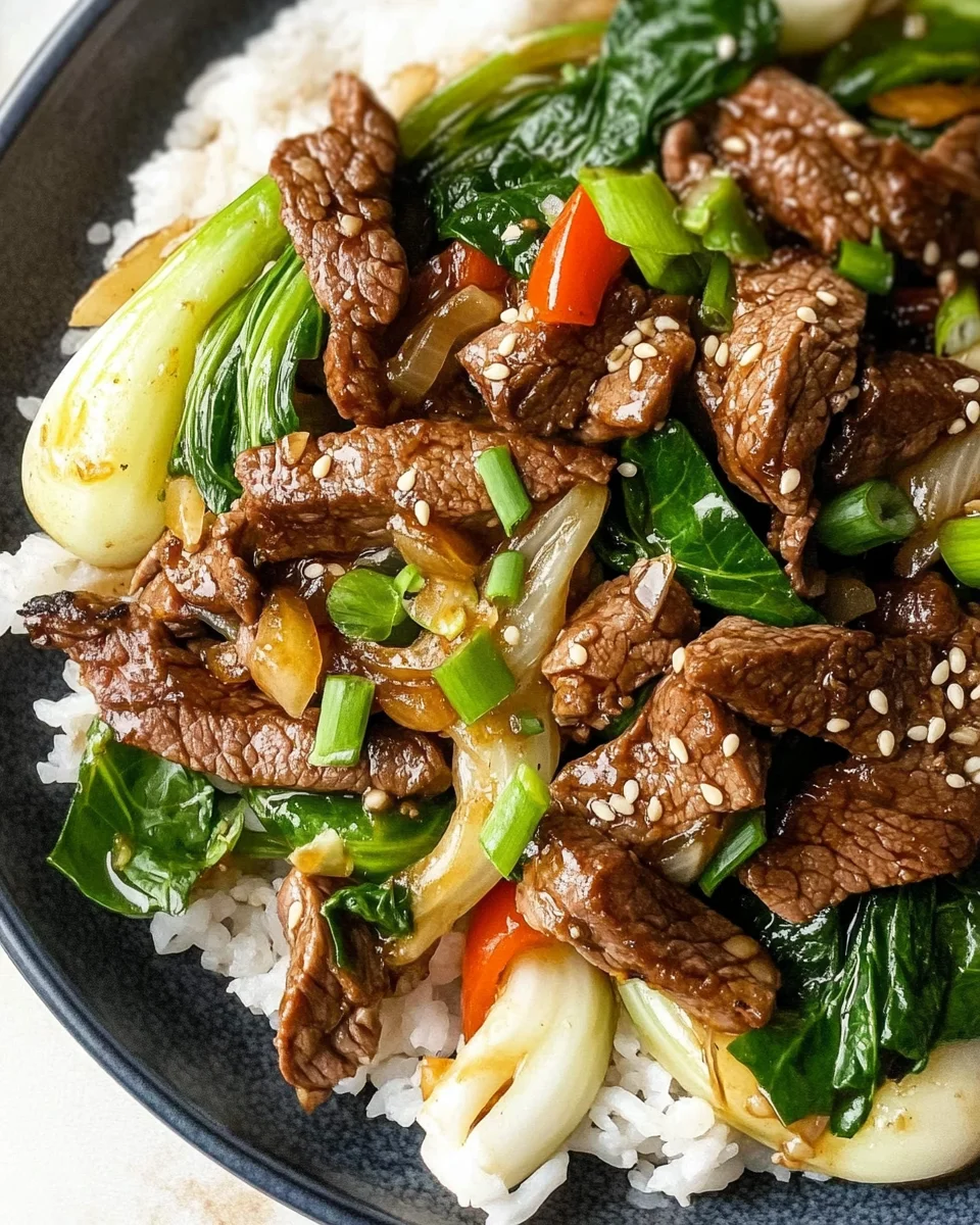 The Best Bok Choy Stir-Fried Beef Dish You’ll Ever Try
