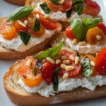 Tomato Crostini with Whipped Feta | Recipes