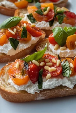 Tomato Crostini with Whipped Feta | Recipes