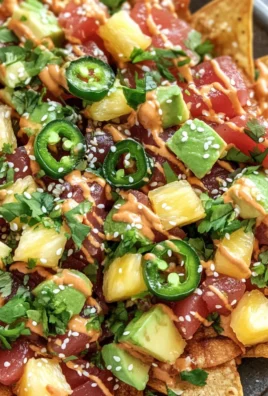 Tuna Poke Nachos