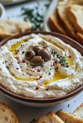 Whipped Feta and Ricotta Dip with Roasted Garlic