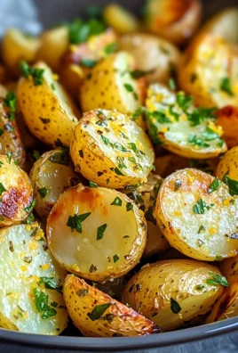 roasted lemon herb potato salad
