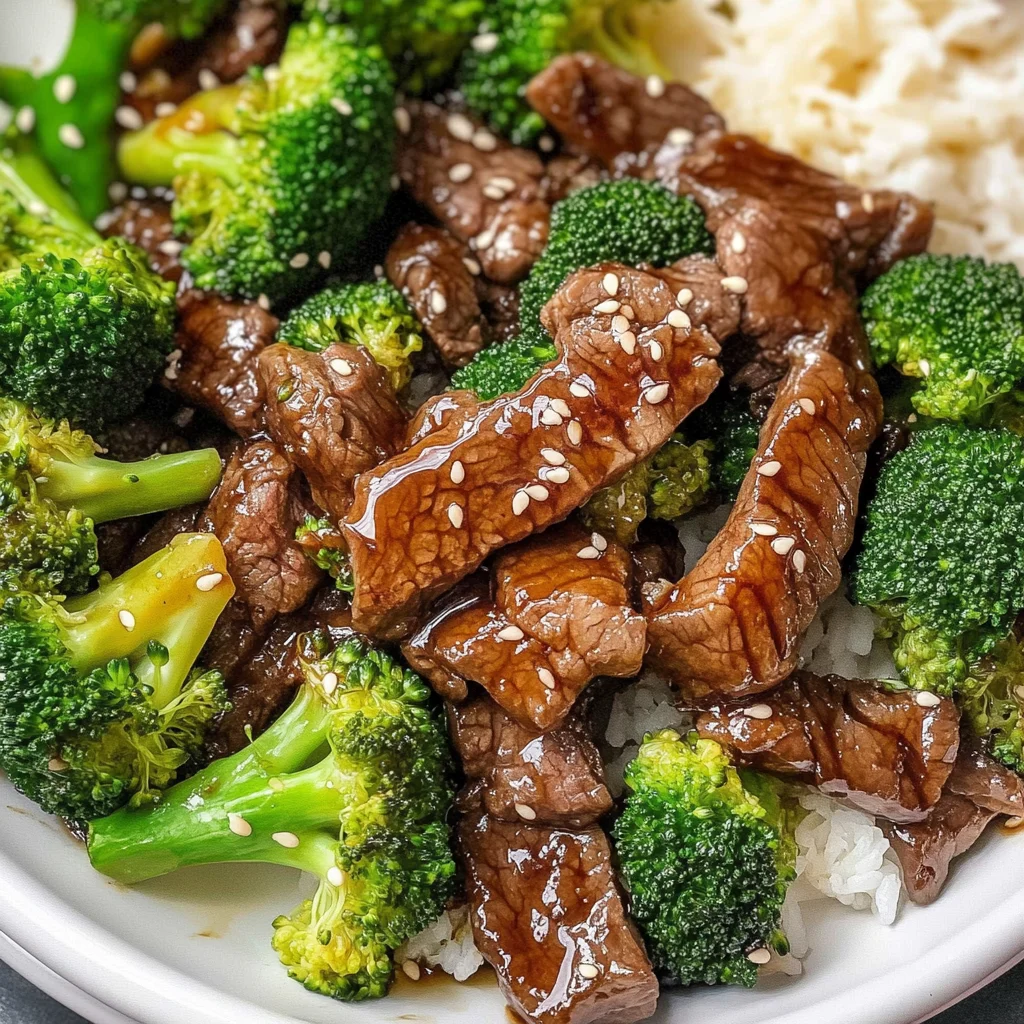 Air Fryer Beef and Broccoli
