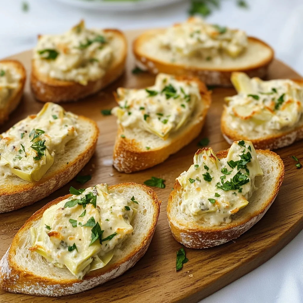 Artichoke Bruschetta