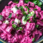Beetroot Salad Dip With Greek Yogurt (Patzarosalata)