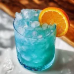 Blue Hawaiian Mocktail (or Cocktail) Drink Recipe
