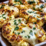 Cheesy Cauliflower Steaks