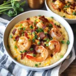 Cheesy Shrimp and Grits