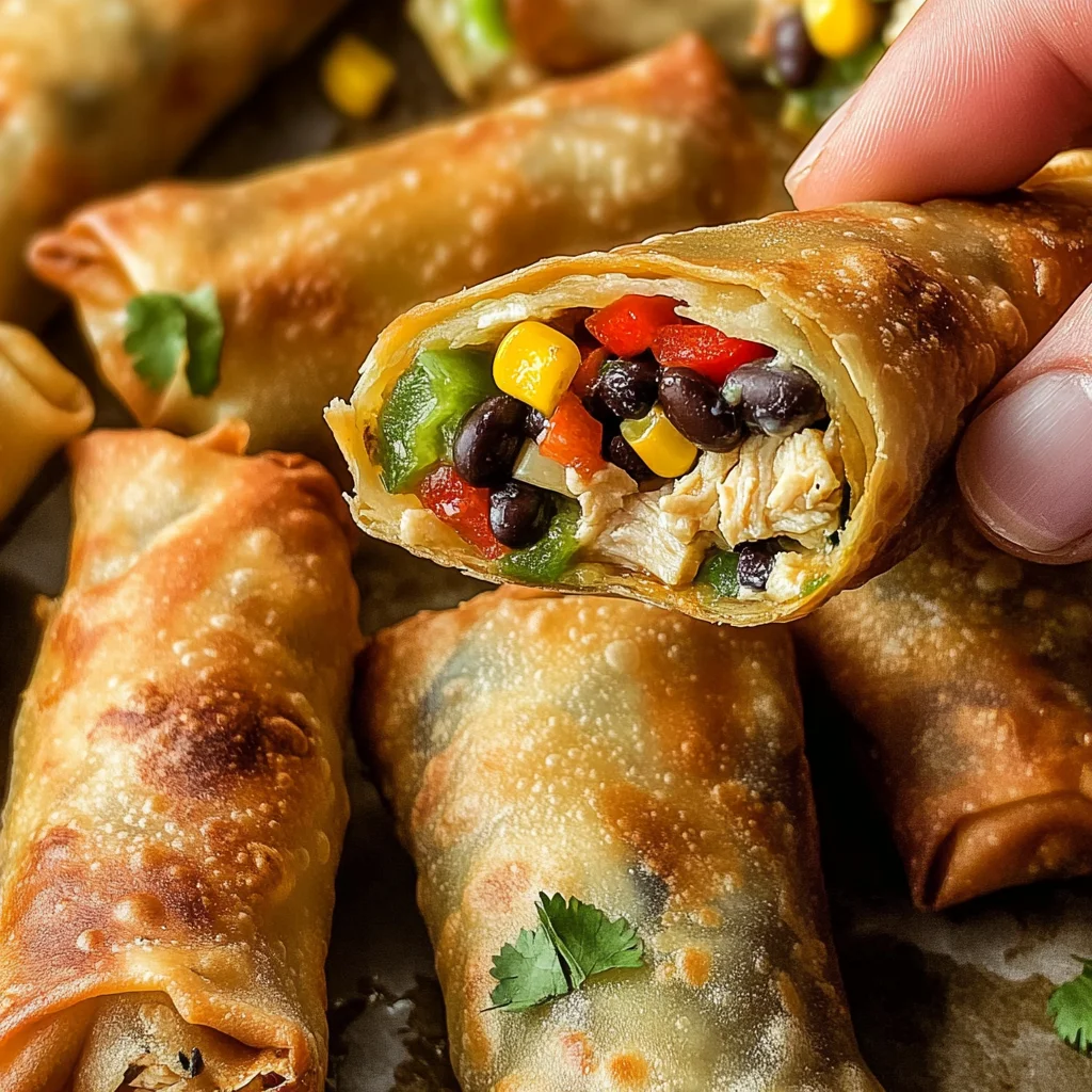 Chili’s Southwestern Egg Rolls (Copycat Recipe with Avocado Ranch)