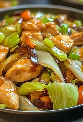 Chinese Chicken Cabbage Stir-Fry