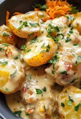 Creamy Baby Potatoes Recipe