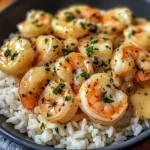 Creamy Garlic Butter Shrimp Rice: Easy Comfort Food