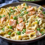 Creamy Hot Smoked Salmon Pasta