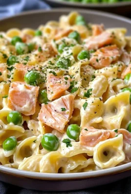 Creamy Hot Smoked Salmon Pasta