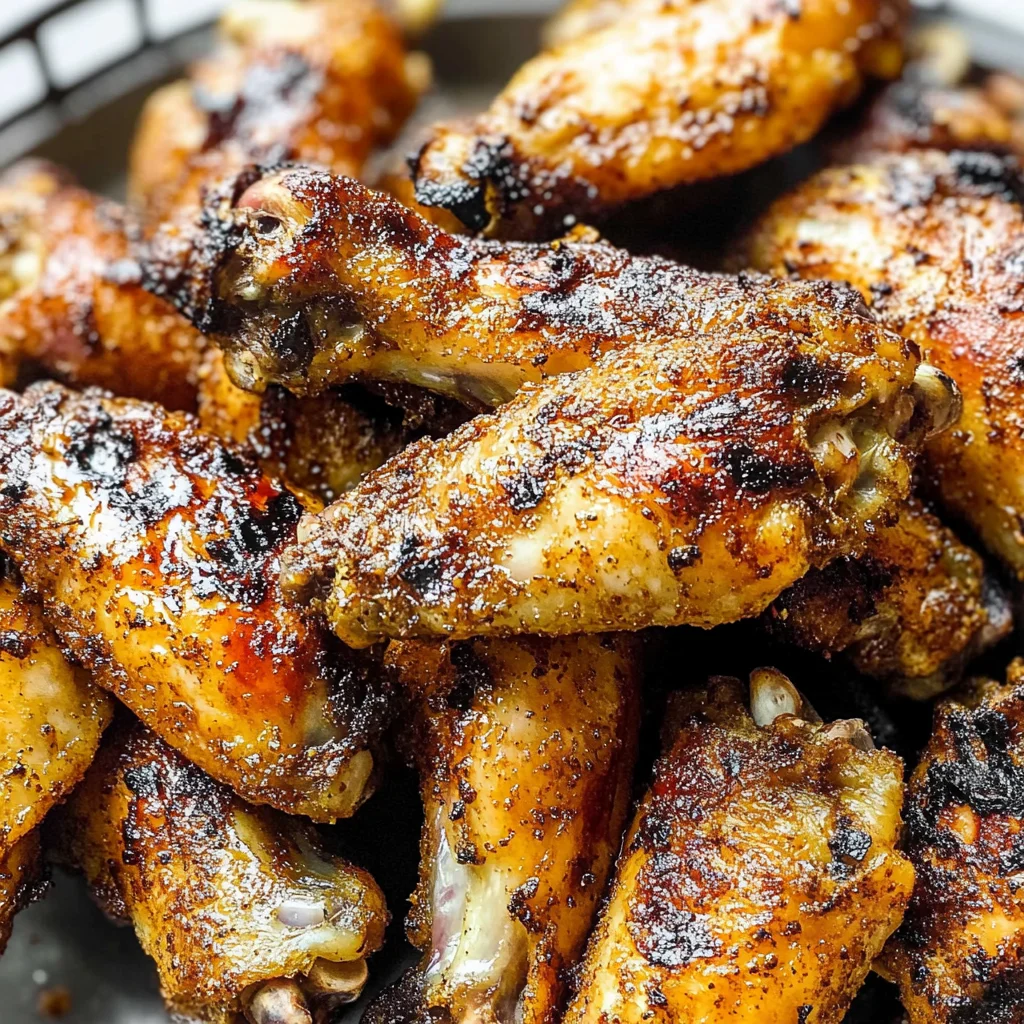 Crispy Grilled Chicken Wings Recipe