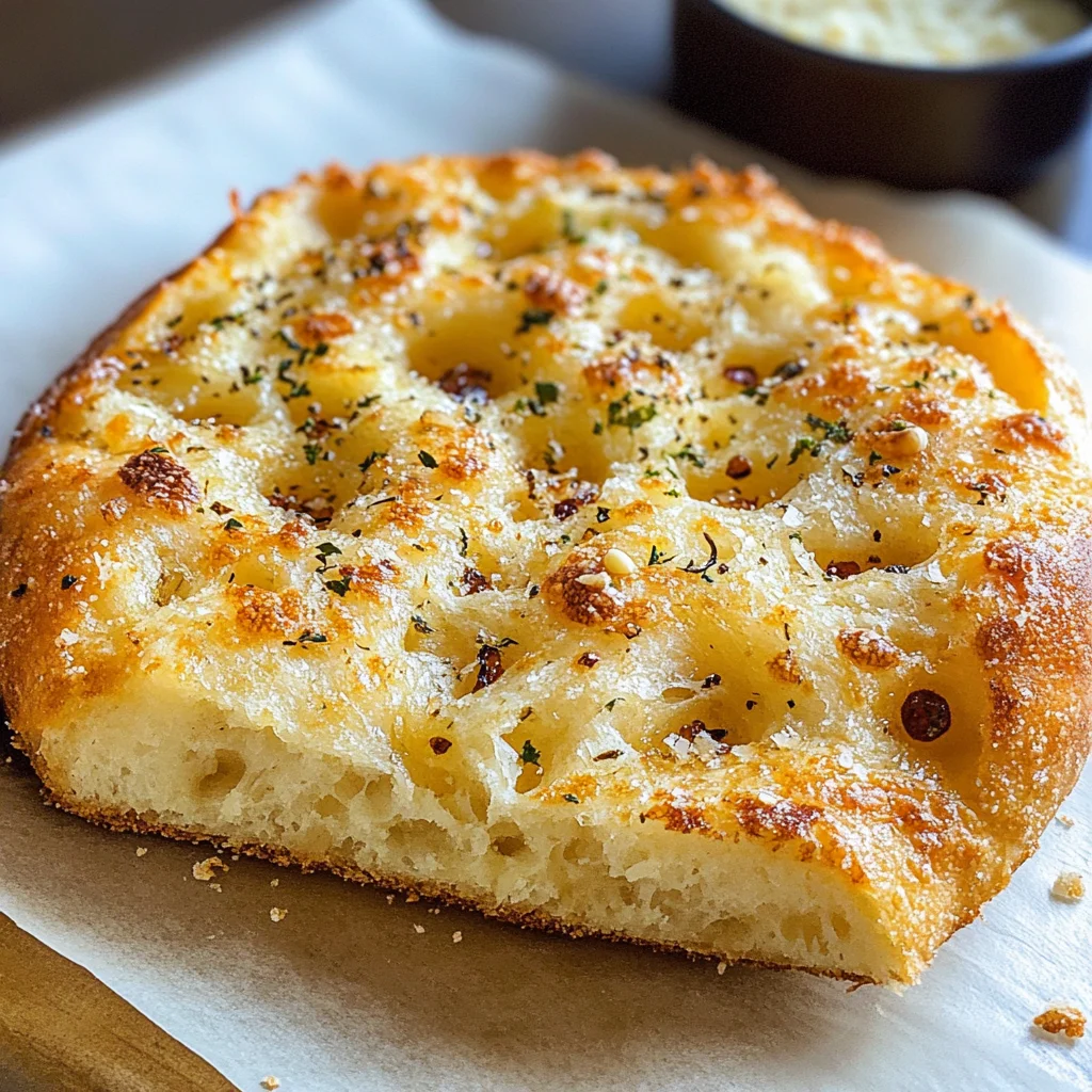 Crispy and Cheesy Garlic Parmesan Focaccia Bread You’ll Love