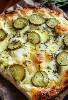 Dill Pickle Focaccia Bread