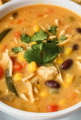 Easy Chicken, Poblano, and Black Bean Soup (Small Batch)