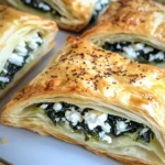 Flaky Spinach Feta Puff Pastry