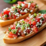 Garden Fresh Mediterranean Bruschetta
