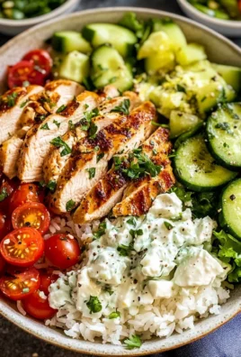 Greek Chicken Bowls