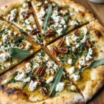 Grilled Honey Goat Cheese Pizza