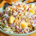 Hawaiian Pineapple Coleslaw without Mayonnaise