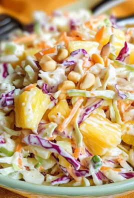 Hawaiian Pineapple Coleslaw without Mayonnaise