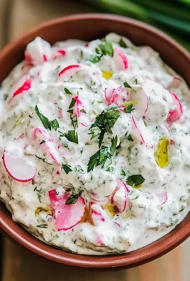 Healthy Radish Tzatziki Dip