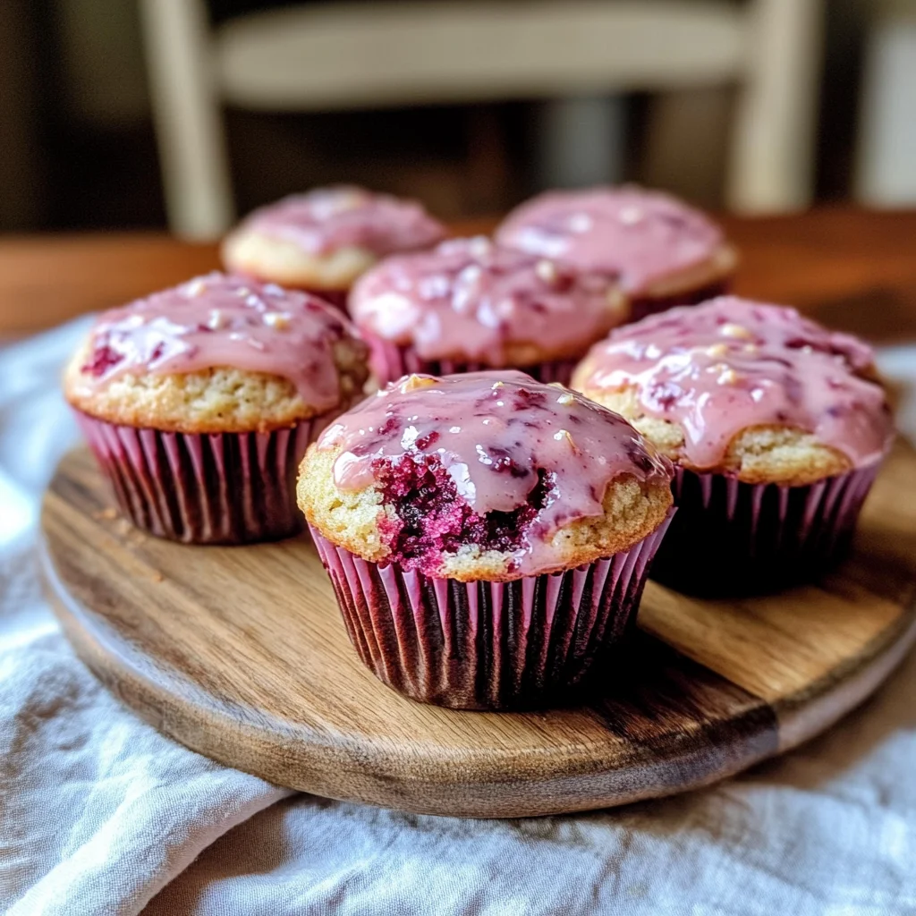 Hibiscus Muffins