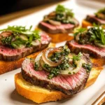 Irresistibly Delicious Steak Crostini
