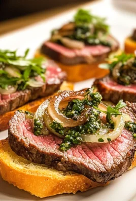 Irresistibly Delicious Steak Crostini
