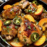 Jalapeno Peach Chicken