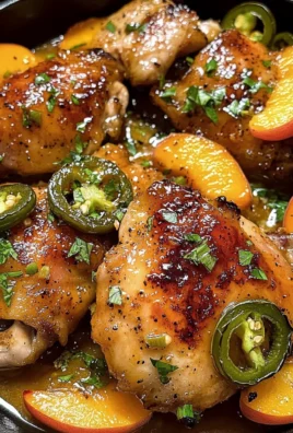 Jalapeno Peach Chicken