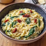 Parmesan Creamy Tuscan Orzo
