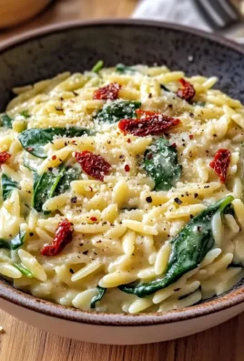 Parmesan Creamy Tuscan Orzo